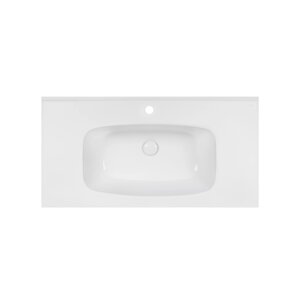 Раковина Qtap Albatross 5H 1000х500х210 White з донним клапаном QT01115100HW в Дніпропетровській області от компании интернет-магазин "БЫТПРОМТОРГ"