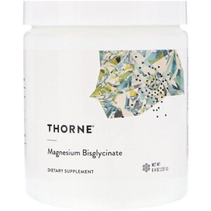 Мікроелемент Магній Thorne Research Magnesium Bisglycinate 8.4 oz 237 g /60 servings/