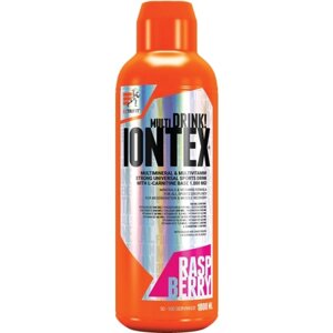 Вітамінно-мінеральний комплекс для спорту Extrifit Iontex Liquid 1000 ml /100 servings/ Raspberry