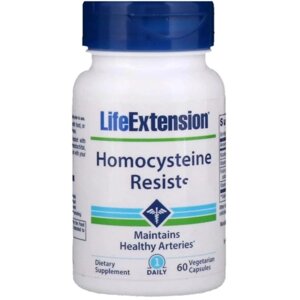 У комплекс Life Extension Homocysteine Resist 60 Veg Caps LEX-21216