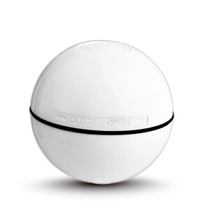 Іграшка для кішки Sundy USB smart м'яч-кулька з хаотичним рухом і червоною точкою, що випромінюється, Білий (301)