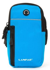 Сумка на руку LANPAD 10*19*3 см Синій (LAN36011 sky blue) в Дніпропетровській області от компании интернет-магазин "БЫТПРОМТОРГ"