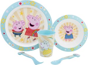 Набір посуду дитячий 5 предметів Stor Peppa Pig (41260) в Дніпропетровській області от компании интернет-магазин "БЫТПРОМТОРГ"