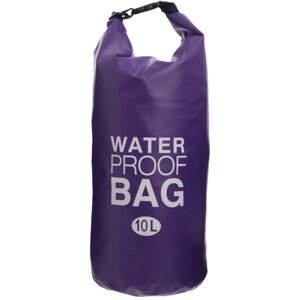 Водонепроникний гермомішок з плечовим ременем Waterproof Bag 10л TY-6878-10 (PVC) Фіолетовий (PT0491) в Дніпропетровській області от компании интернет-магазин "БЫТПРОМТОРГ"