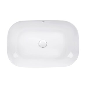 Раковина-чаша Qtap Robin 610x400x145 White з донним клапаном QT13112143PW