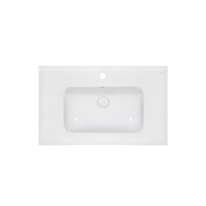 Раковина Qtap Albatross E49 800х490х200 White з донним клапаном QT01119080E49W в Дніпропетровській області от компании интернет-магазин "БЫТПРОМТОРГ"