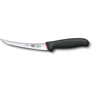 Кухонний ніж обвалочний Victorinox Fibrox Boning Super Flexible Dual Grip 15 см Чорно-червоний (5.6663.15D)