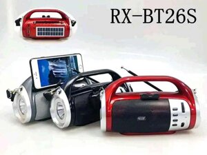 Радіоприймач акумуляторний USB /SD / MP3/ FM, сонячна панель, ліхтар RX-BT26S ТМ GOLON в Дніпропетровській області от компании интернет-магазин "БЫТПРОМТОРГ"