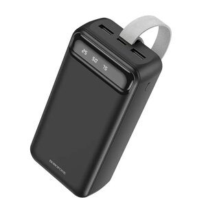 УМБ 30000mAh Power Bank BOROFONE BJ14B Black + ліхтар