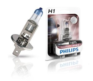 Автолампа PHILIPS 12258VPB1 H1 55W 12V P14,5s VisionPlus