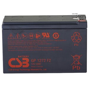 Акумуляторна батарея CSB 12V 7.2AH (GP1272 28W)