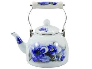 Чайник 2 л керамічна ручка 10 L BLUE HANDLE ТМ ZAUBERG