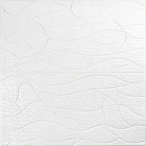 Панель 3D WHITE 700*700*6mm (D) SW-00001948 в Дніпропетровській області от компании интернет-магазин "БЫТПРОМТОРГ"