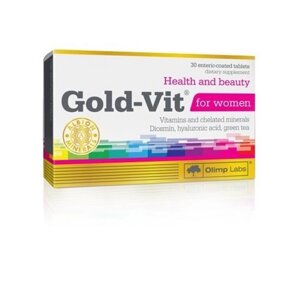 Вітамінно-мінеральний комплекс для спорту Olimp Nutrition Gold-Vit for women 30 Tabs