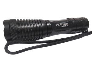 Світлодіодний ліхтар X-Balog Police BL-Q8837-T6 на акумуляторі Чорний в Дніпропетровській області от компании интернет-магазин "БЫТПРОМТОРГ"