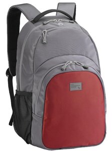 Рюкзак із відділом для ноутбука 15,6 Sumdex PON-336 Сірий з червоним