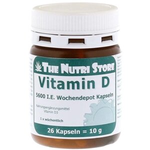 Вітамін D The Nutri Store Vitamin D, 5600 IE 26 Caps ФР-00000125 в Дніпропетровській області от компании интернет-магазин "БЫТПРОМТОРГ"