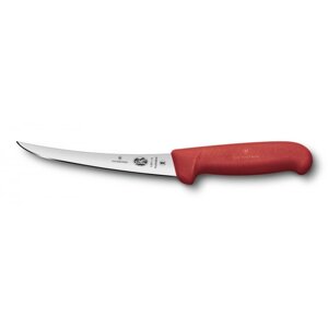 Кухонний ніж обвалочний Victorinox Fibrox Boning Flex 15 см Червоний (5.6611.15)