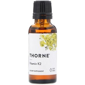 Вітамін K Thorne Research Vitamin K2, 1 fl oz 30 ml в Дніпропетровській області от компании интернет-магазин "БЫТПРОМТОРГ"