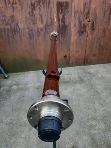 Балка АТВ-162/57(08Р) для причепа під жигулівське колеса посилена (товщина 6 мм)