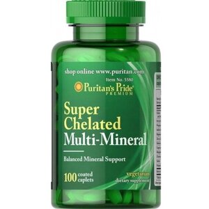 Мультимінеральний комплекс Puritan's Pride Super Chelated Multi Mineral 100 Caplets в Дніпропетровській області от компании интернет-магазин "БЫТПРОМТОРГ"