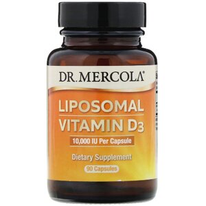 Ліпосомальний Вітамін D3, 10000 МО, Liposomal Vitamin D3, Dr. Mercola, 90 капсул в Дніпропетровській області от компании интернет-магазин "БЫТПРОМТОРГ"