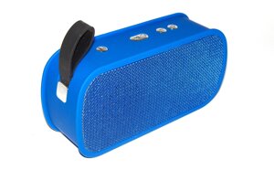 Портативна колонка блютуз колонка MP3 плеєр SPS M168 Blue (006347)