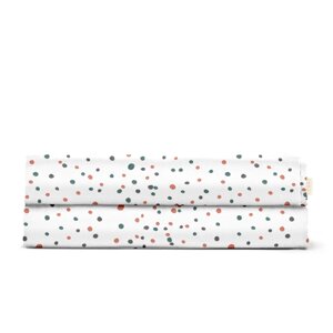 Дитяче простирадло 110х160 см COLOR DOTS CS1 Cosas