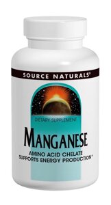 Марганець Source Naturals 10 мг 250 таблеток (SN0343)