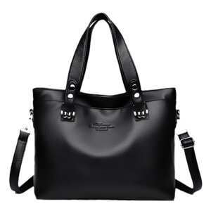 Сумка жіноча Legance Italian Bags 28х14х33 см Чорний (id_1424)