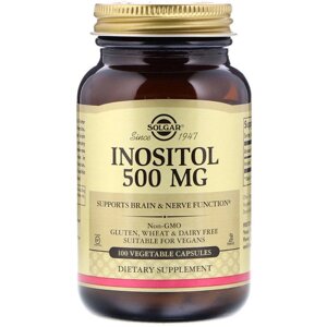 Інозитол Solgar Inositol 500 mg 100 Veg Caps в Дніпропетровській області от компании интернет-магазин "БЫТПРОМТОРГ"