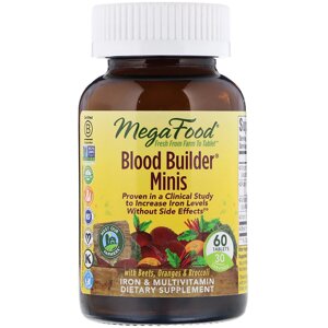 Будівельник крові, Blood Builder Minis, MegaFood, 60 таблеток в Дніпропетровській області от компании интернет-магазин "БЫТПРОМТОРГ"