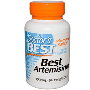 Артемізинін, Artemisinin, Doctor's Best, 100 мг, 90 гелевих капсул