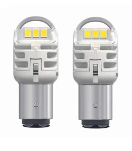 Комплект світлодіодних ламп Philips 11499CU60X2 P21/5W LED Ultinon Pro6000 SI 12V BAY15d white