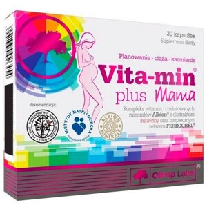 Вітамінно-мінеральний комплекс для спорту Olimp Nutrition Vita-Min Plus Mama 30 Caps в Дніпропетровській області от компании интернет-магазин "БЫТПРОМТОРГ"