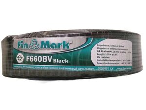 Кабель коаксіальний чорний (100м) 60% F660BV ТМ FinMark в Дніпропетровській області от компании интернет-магазин "БЫТПРОМТОРГ"