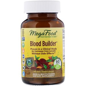 Будівельник крові, Blood Builder, MegaFood, 60 пігулок в Дніпропетровській області от компании интернет-магазин "БЫТПРОМТОРГ"