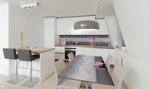 Наліпка 3Д виниловая на стол Zatarga «3Д Абстракция» 600х1200 мм для домов, квартир, столов, кофейн,
