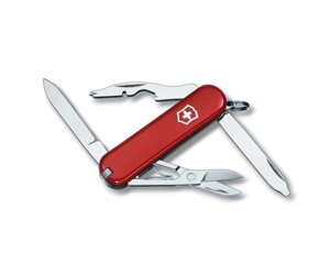 Швейцарський складаний ніж Victorinox Rambler 58мм 10 функцій Червоний (0.6363)