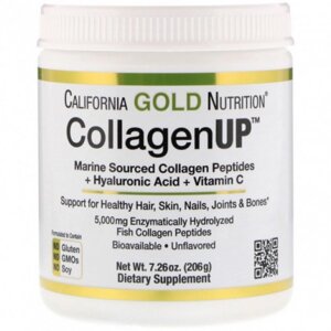 Колаген UP без ароматизаторів California Gold Nutrition (CollagenUP Unflavored) 206 г