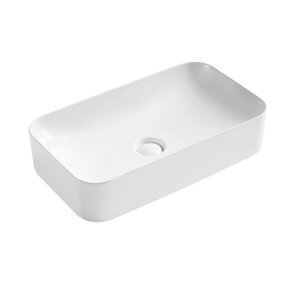 Раковина-чаша Qtap Tern 605x350x140 White з донним клапаном QT17112270W в Дніпропетровській області от компании интернет-магазин "БЫТПРОМТОРГ"