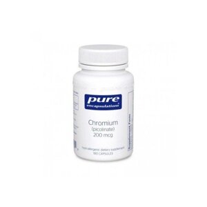 Мікроелемент Хром Pure Encapsulations Chromium (picolinate) 200 mcg 180 Caps PE-00061 в Дніпропетровській області от компании интернет-магазин "БЫТПРОМТОРГ"