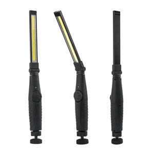 Ліхтар для кемпінгу Aspor BL-W55 + COB (180º на 180º/магніт/microUSB/Li-Ion)- чорний