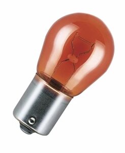 Автолампа ук. OSRAM 7507 PY21W 12V BAU15s 10X5 Amber