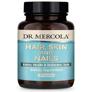 Комплекс для шкіри волосся нігтів Dr. Mercola Hair Skin and Nails 30 Caps