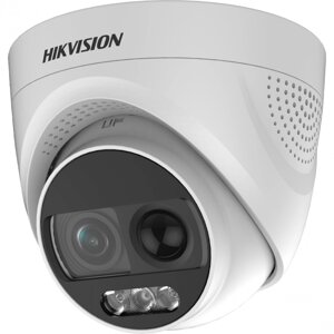 2 Мп ColorVu Turbo HD відеокамера Hikvision з PIR датчиком та сиреною DS-2CE72DFT-PIRXOF (2.8 мм) в Дніпропетровській області от компании интернет-магазин "БЫТПРОМТОРГ"