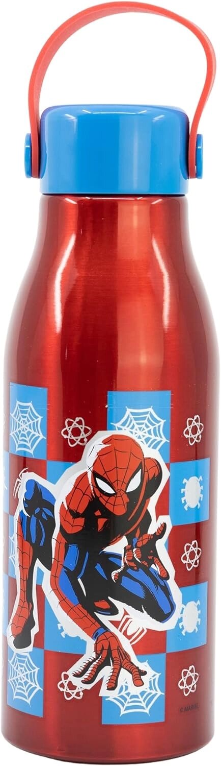 Пляшка для води алюмінієва із силіконовою ручкою 760 мл Stor Spider-Man (74761) від компанії інтернет-магазин "БИТПРОМТОРГ" - фото 1