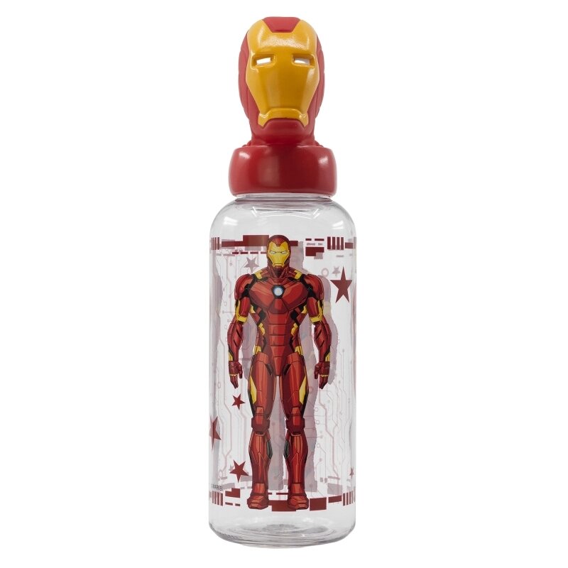 Пляшка пластикова дитяча 560 мл Stor Avengers Iron Man (74853) від компанії інтернет-магазин "БИТПРОМТОРГ" - фото 1