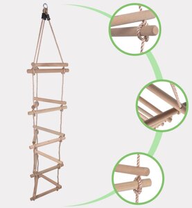 Підвісна драбинка WCG трикутна для дитячого майданчика