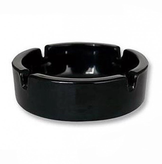 Попільничка 10,7 см 1 шт Arcoroc Stackable Black Ashtray 00187 від компанії інтернет-магазин "БИТПРОМТОРГ" - фото 1